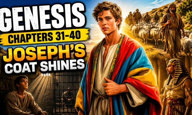 Genesis Chapters 31 – 40 | From Jacob to Joseph and His Colorful Coat