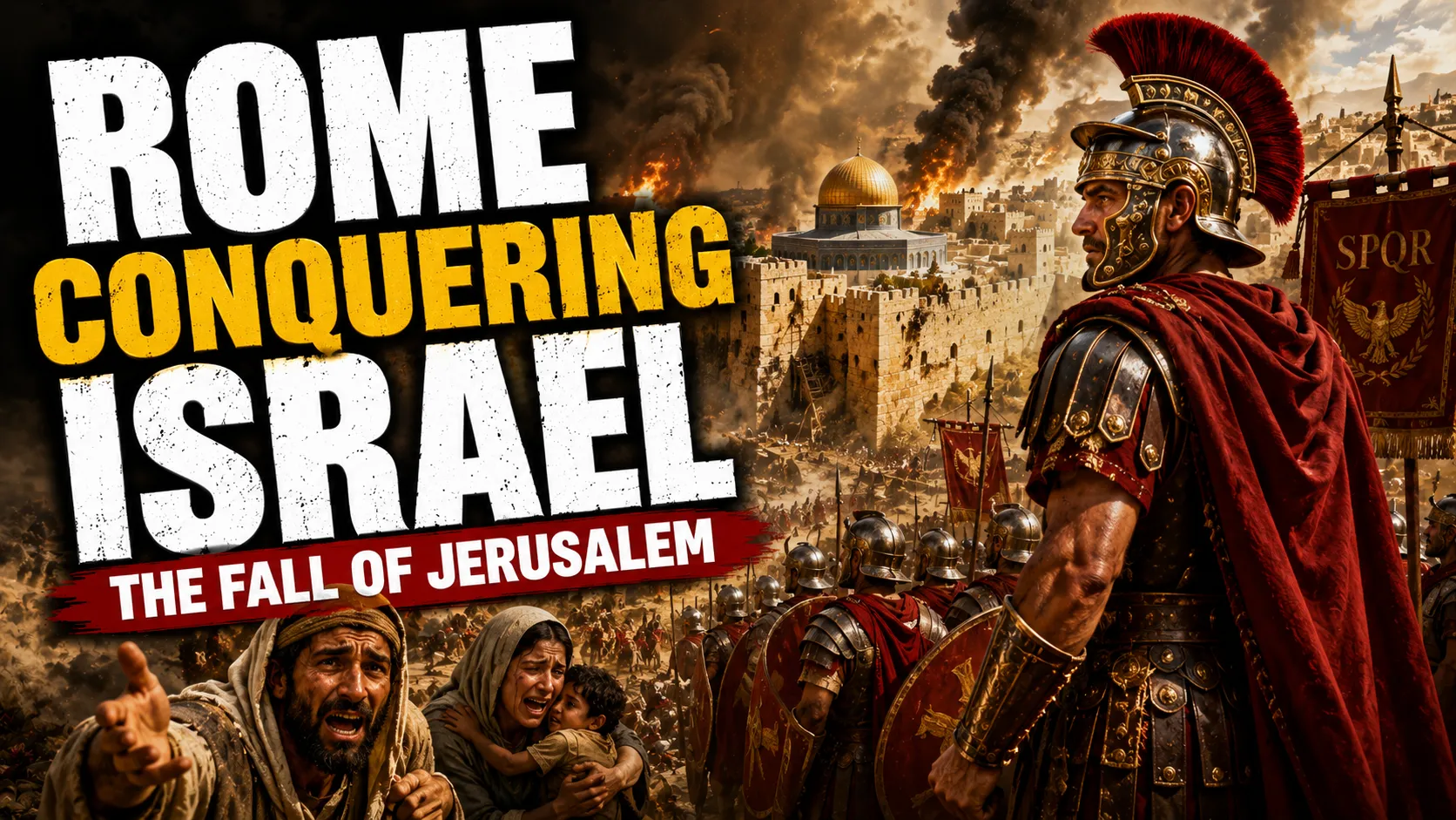 rome conquers israel