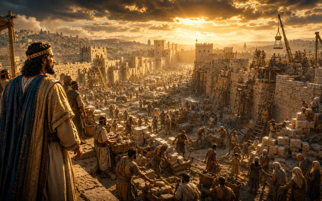Nehemiah Chapter 3 Summary