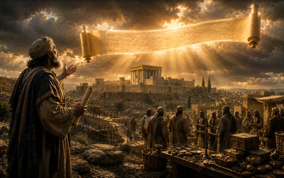 Zechariah Chapter 5 Summary